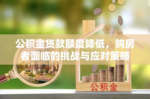 尚义公积金贷款额度降低，购房者面临的挑战与应对策略