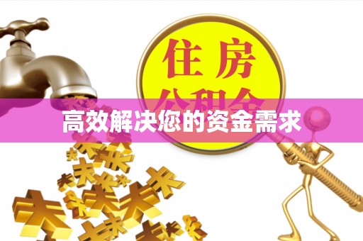 尚义高效解决您的资金需求