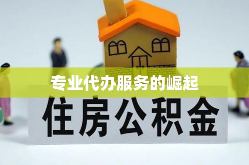 尚义专业代办服务的崛起