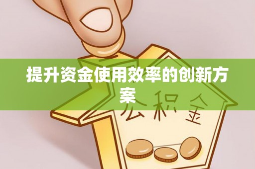 尚义提升资金使用效率的创新方案