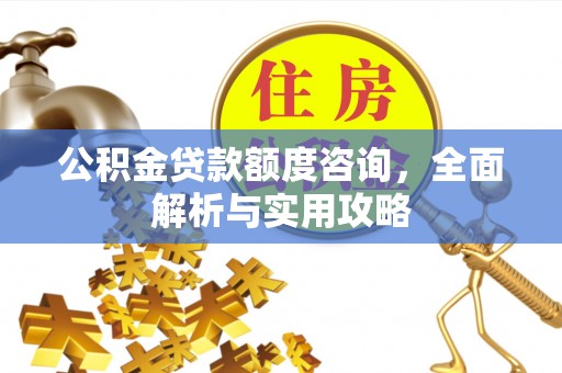 尚义公积金贷款额度咨询，全面解析与实用攻略