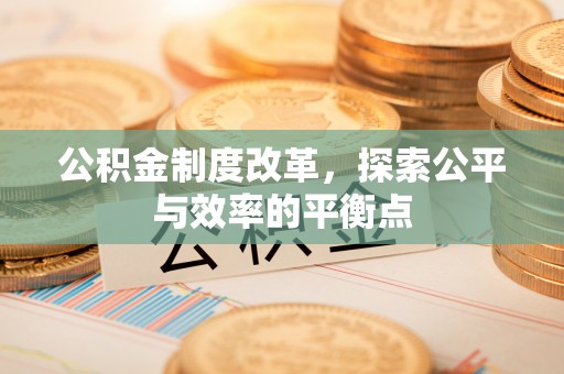 尚义公积金制度改革，探索公平与效率的平衡点