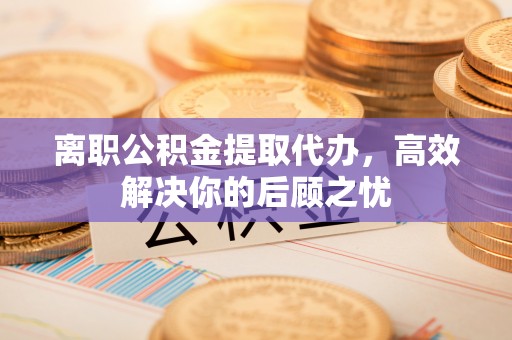 尚义离职公积金提取代办，高效解决你的后顾之忧