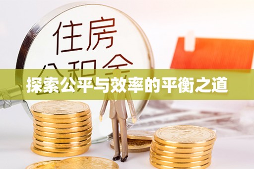 尚义探索公平与效率的平衡之道