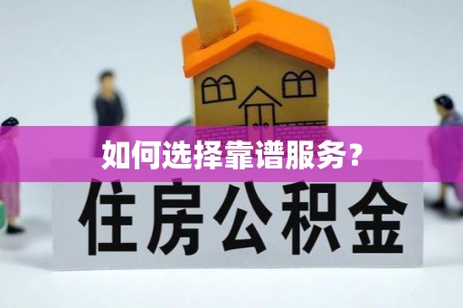 尚义如何选择靠谱服务？