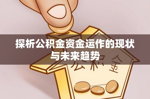 尚义探析公积金资金运作的现状与未来趋势
