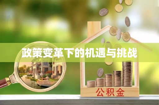 尚义政策变革下的机遇与挑战