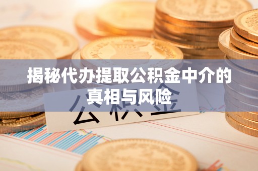 尚义揭秘代办提取公积金中介的真相与风险