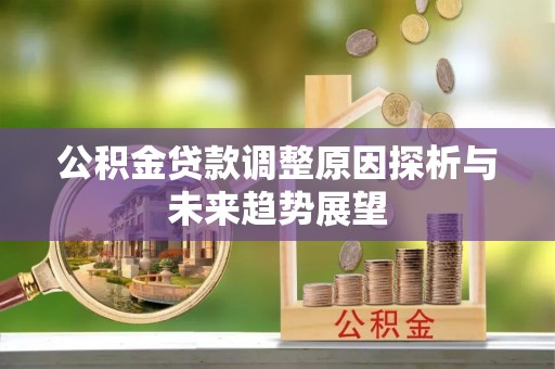 尚义公积金贷款调整原因探析与未来趋势展望