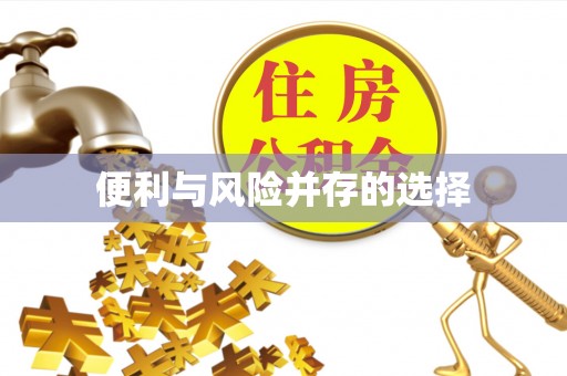 尚义便利与风险并存的选择