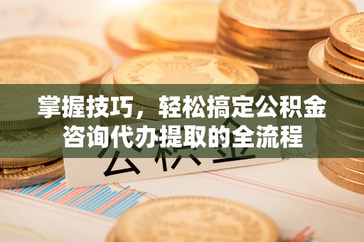 尚义掌握技巧，轻松搞定公积金咨询代办提取的全流程